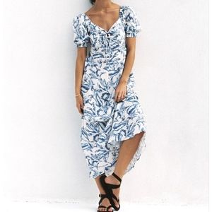 KIVARI Solange Keyhole Maxi Dress